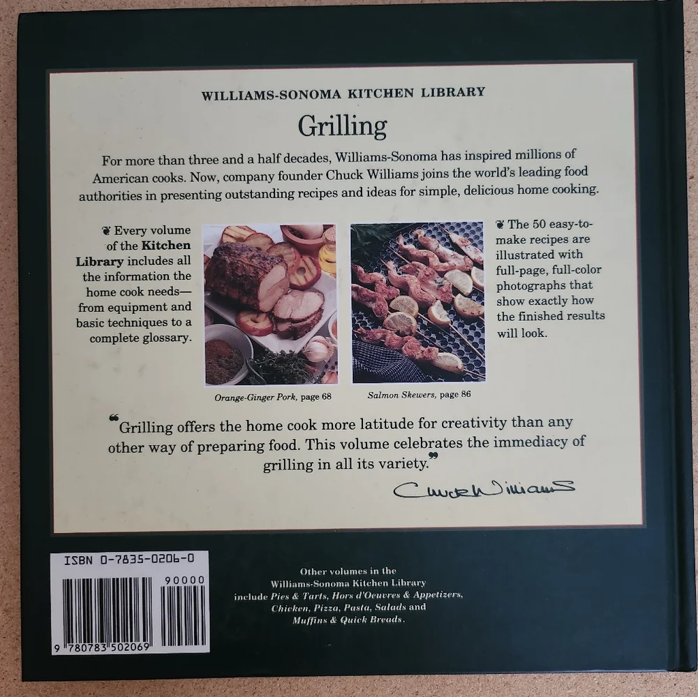 Grilling Williams Sonoma Kitchen Library